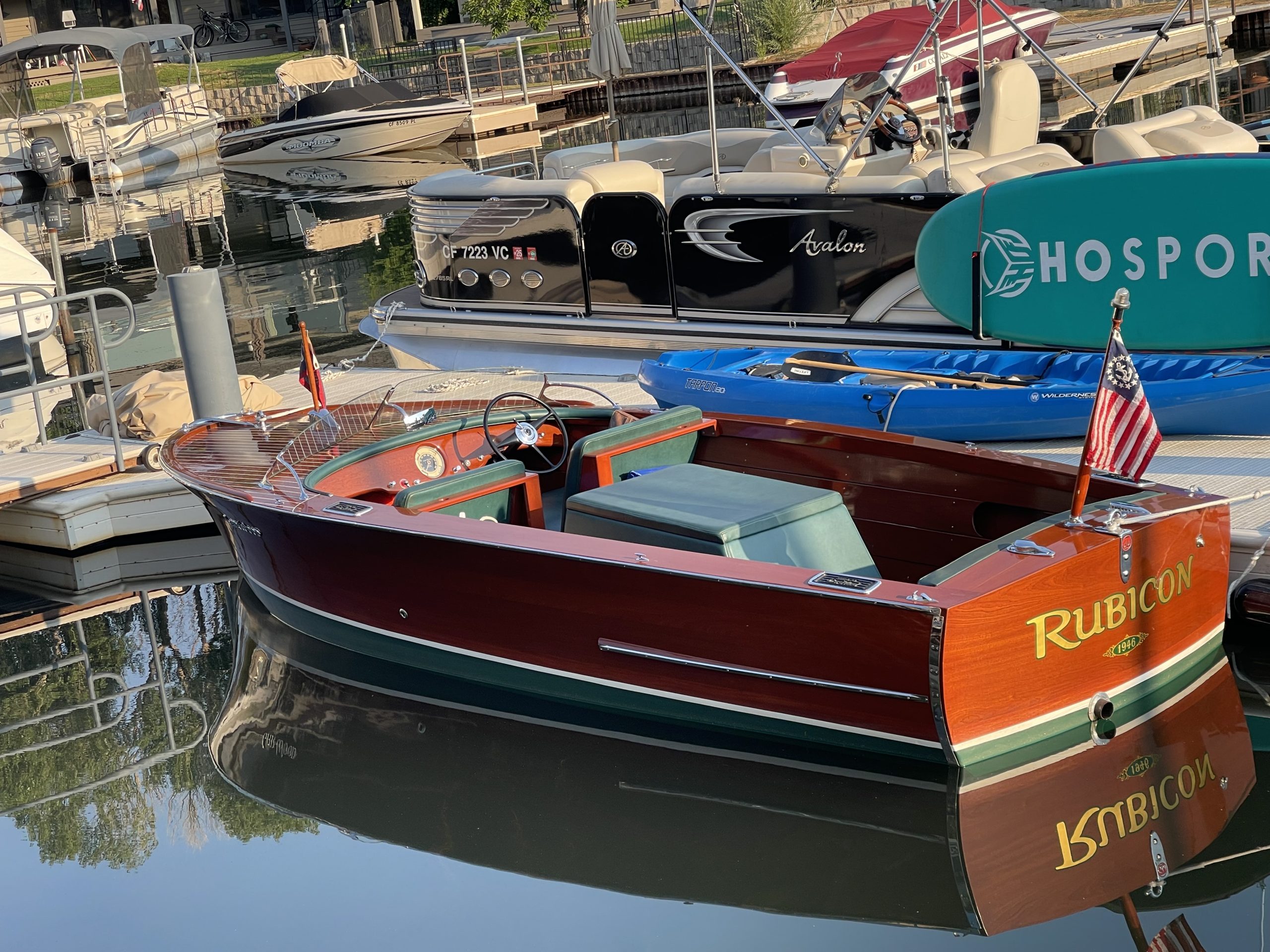 Rubicon - 1946 Gar Wood 18’ 6” Model 629 Deluxe Utility