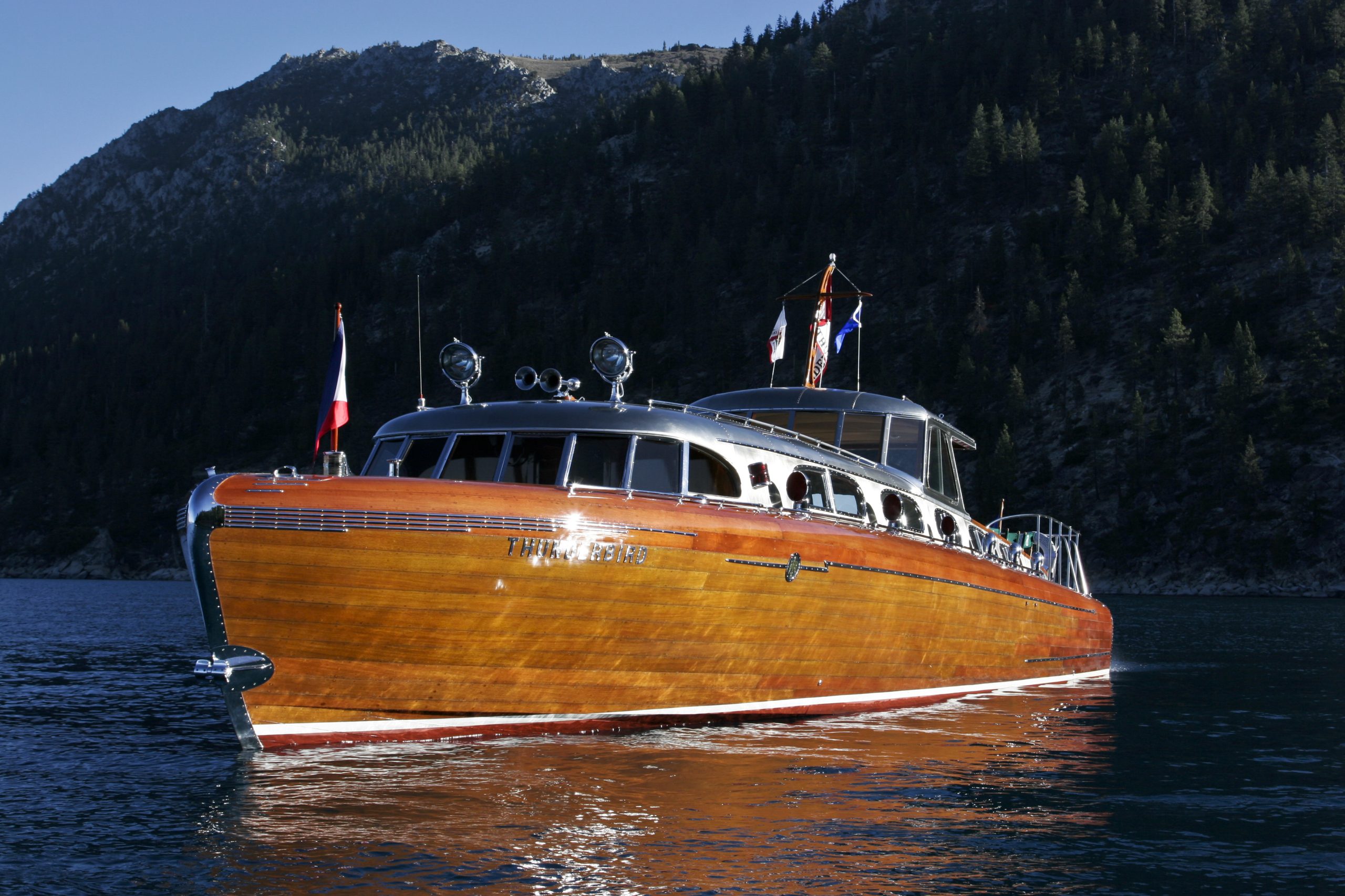 Thunderbird -1939 Huskins-Hacker 55’ Custom Cruiser
